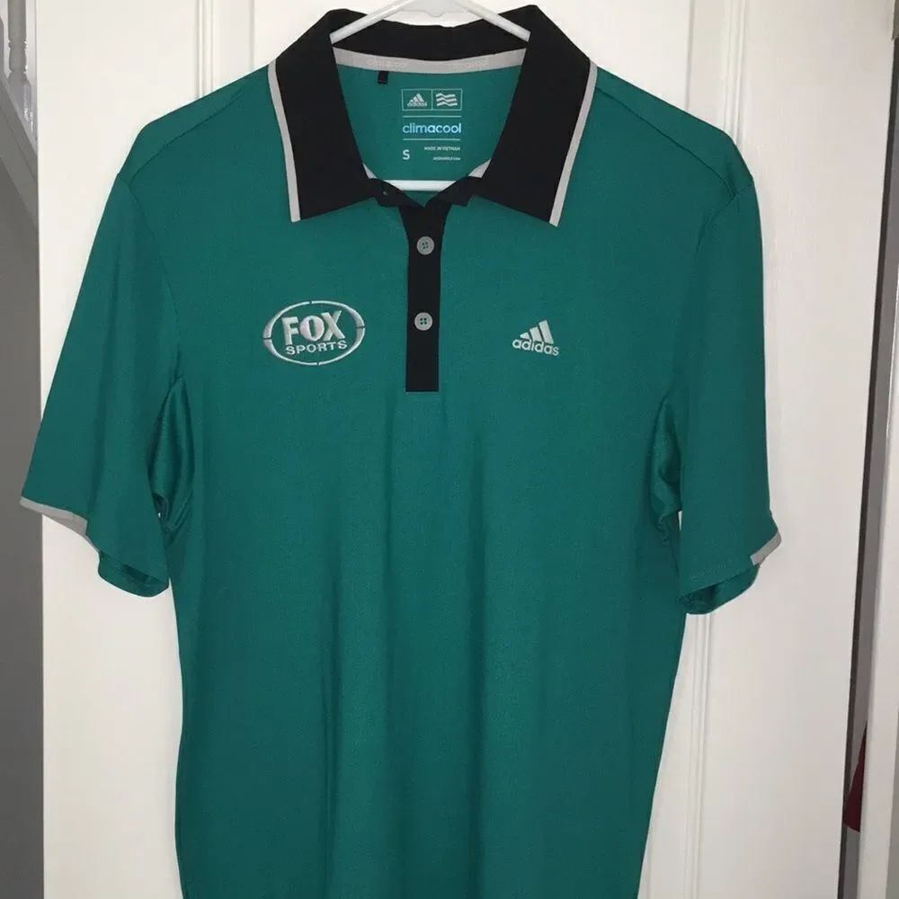 Adidas FOX Sports Golf polo pointed collar shirt